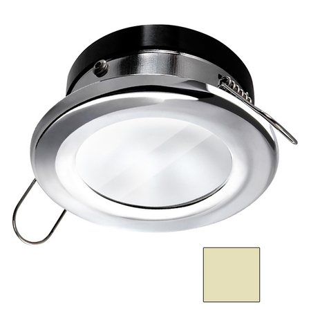 I2SYSTEMS Apeiron A1110Z-4.5W Spring Mount Light-Round-Warm White-Chrome Finish A1110Z-11CAB